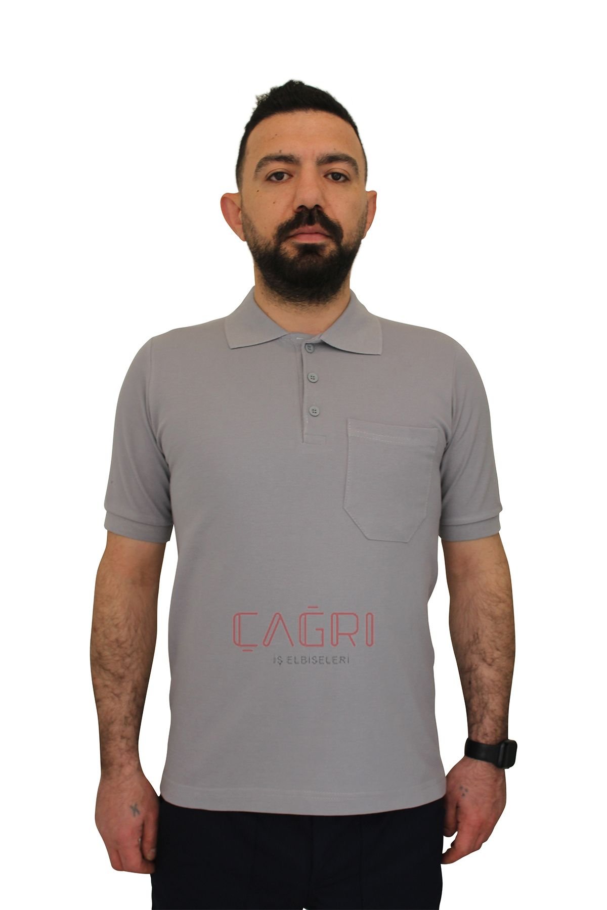 Lacoste T-shirt Gri Renk Penye Kalite