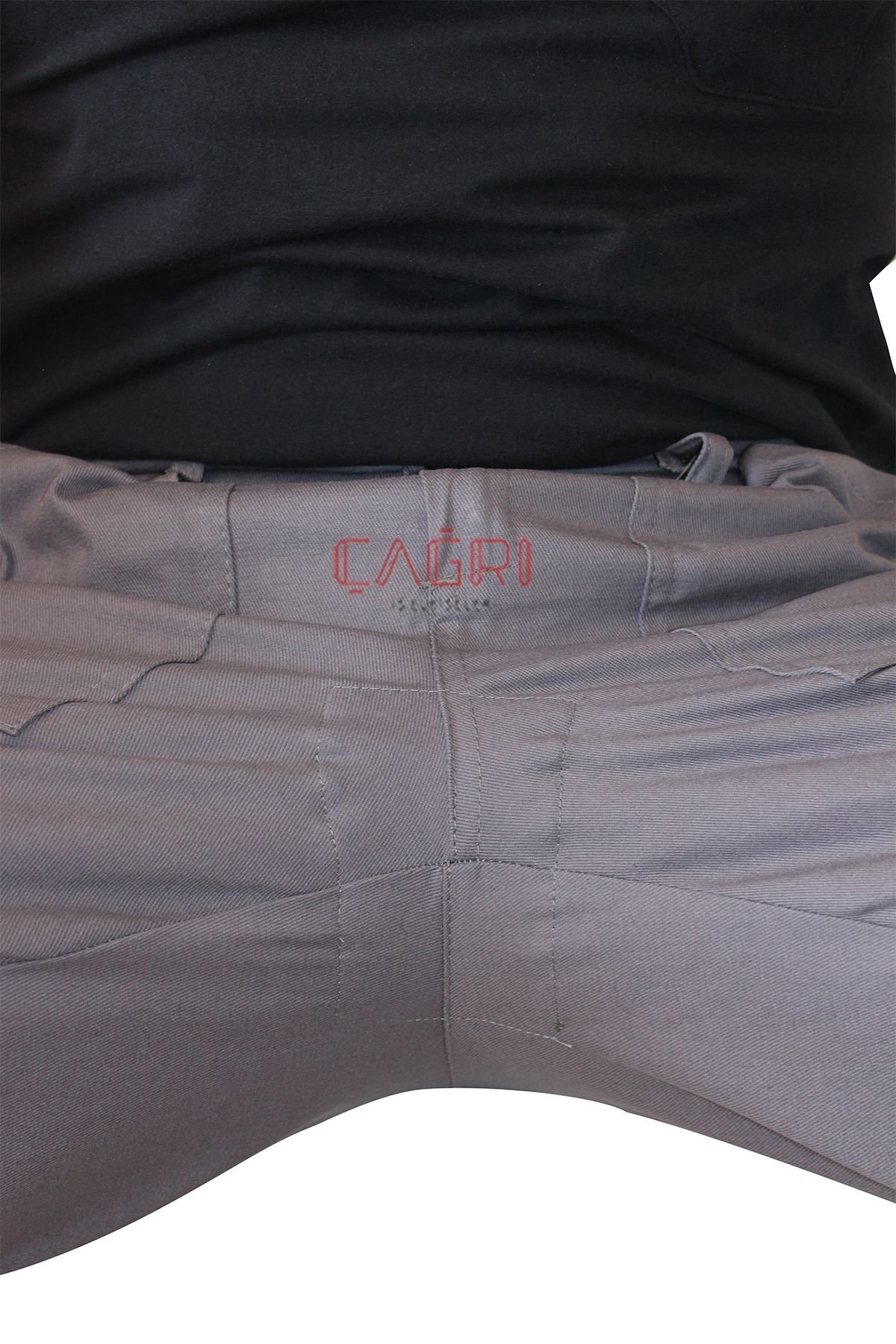 Yazlık  İş Pantolonu Gri Renk 16/12 Gabardin 