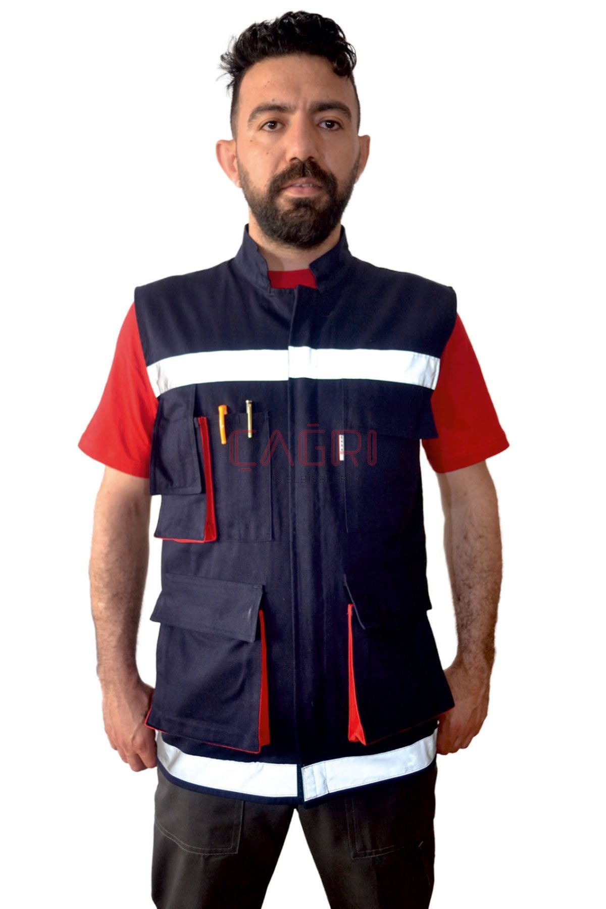 Yazlık  Gabardin TeknisyenYelek 